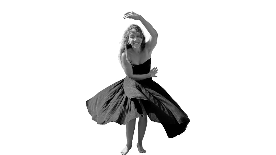 Danseur de yoga danse