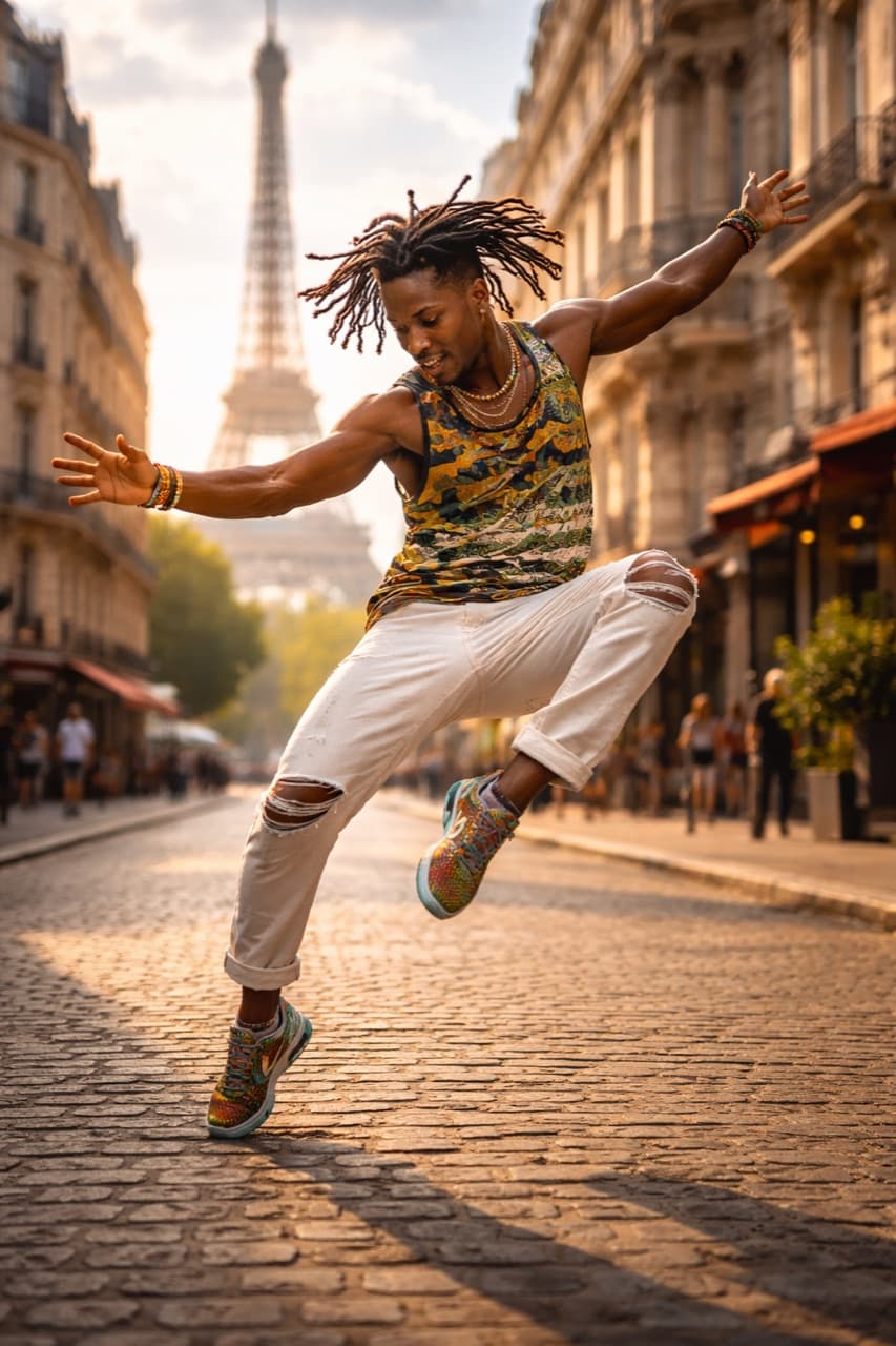Danseur de Afro